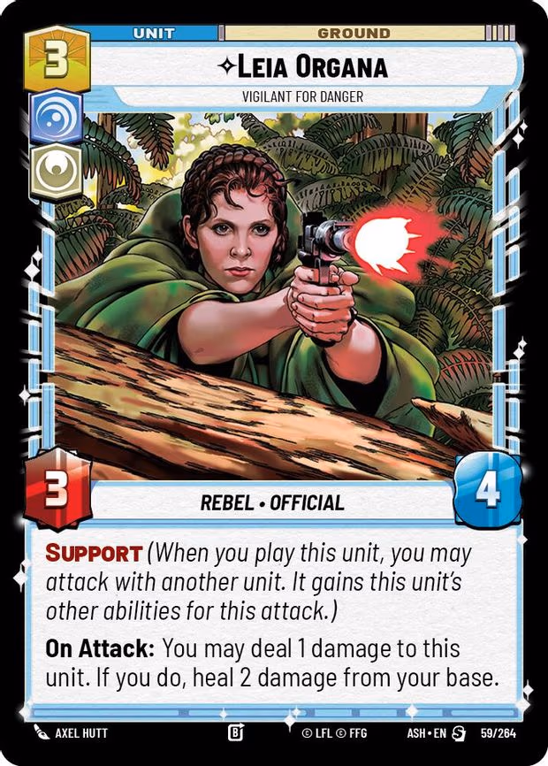 Leia Organa - Vigilant for Danger - Special (59/264)
