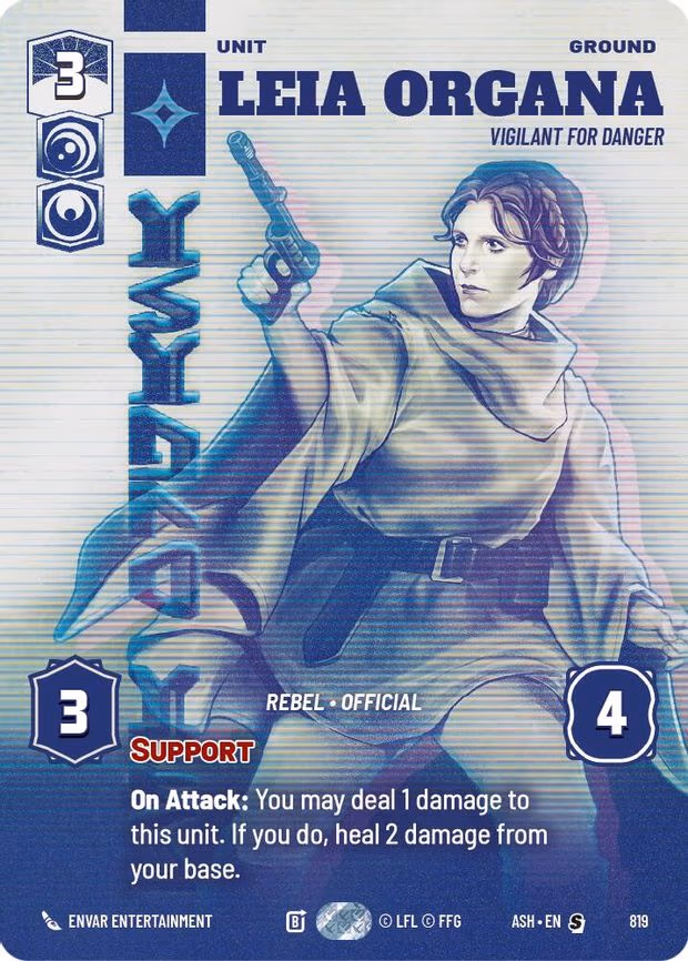 Leia Organa - Vigilant for Danger (Prestige) - Special (819)