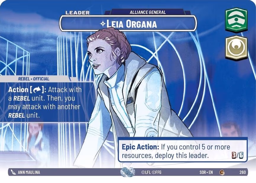 Leia Organa - Alliance General - Common (260)