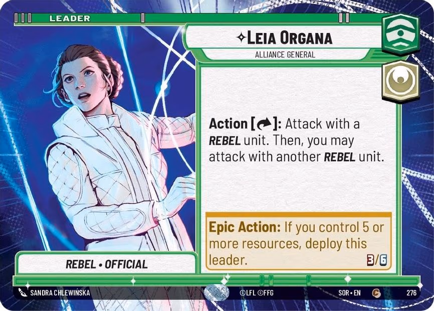 Leia Organa - Alliance General - Common (276)