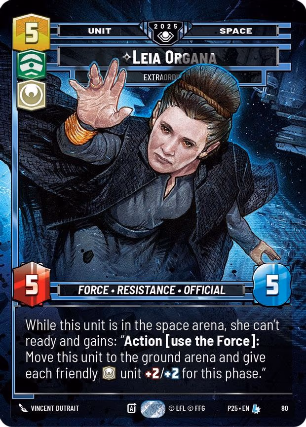 Leia Organa - Extraordinary - Legendary (80)