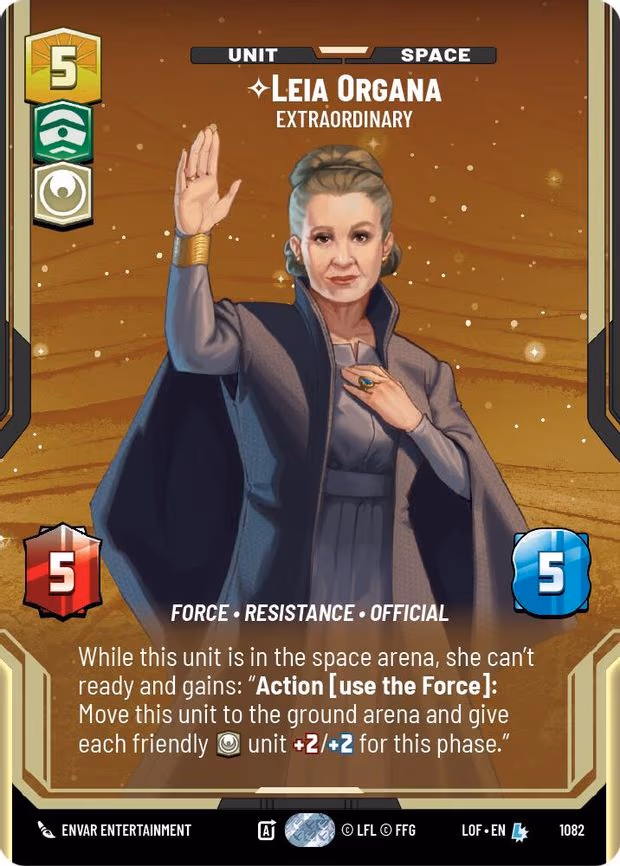 Leia Organa - Extraordinary - Legendary (1082)