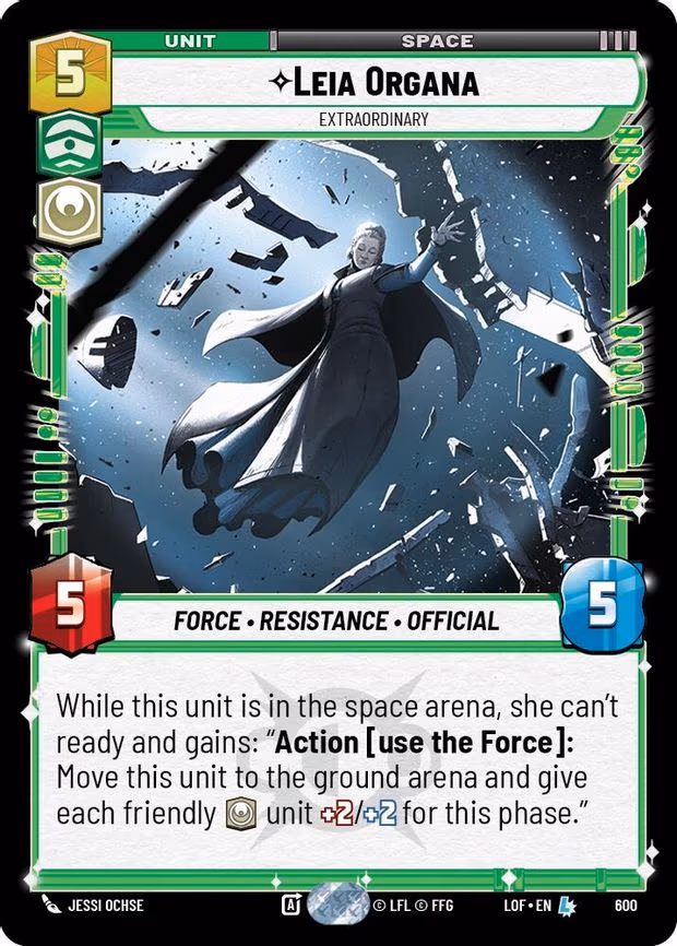 Leia Organa - Extraordinary - Legendary (600)