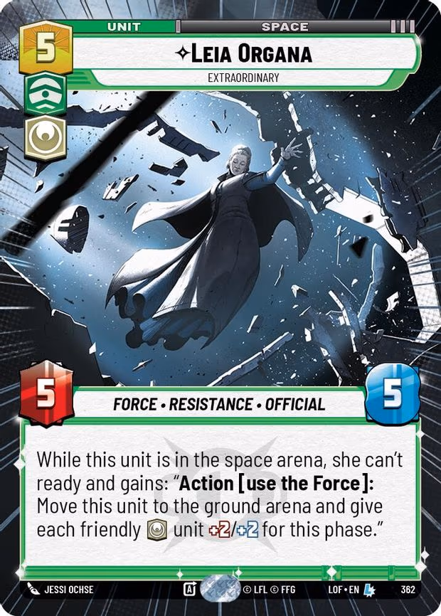 Leia Organa - Extraordinary - Legendary (362)