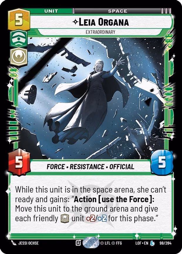 Leia Organa - Extraordinary - Legendary (098/264)