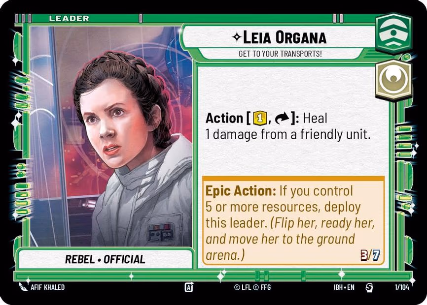 Leia Organa - Get To Your Transports! - Special (1/104)