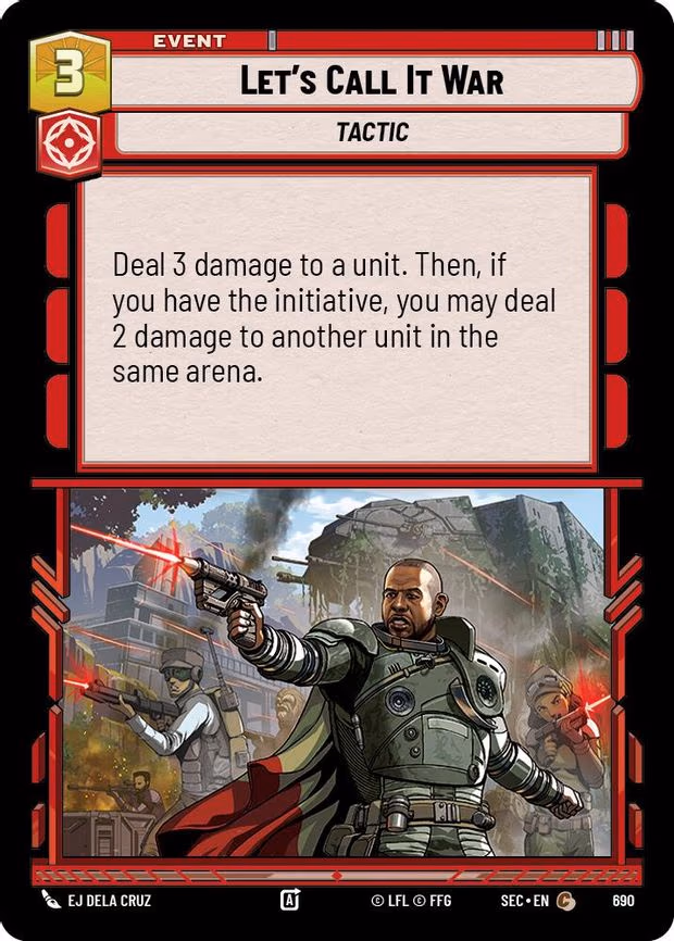 Let's Call It War - Common (690)