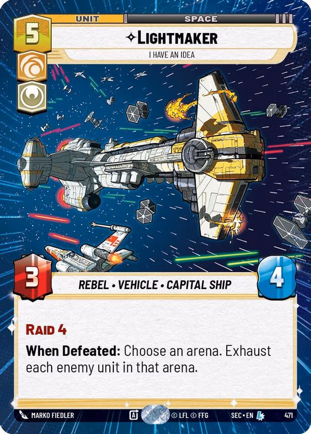 Lightmaker - I Have An Idea - Legendary (471)