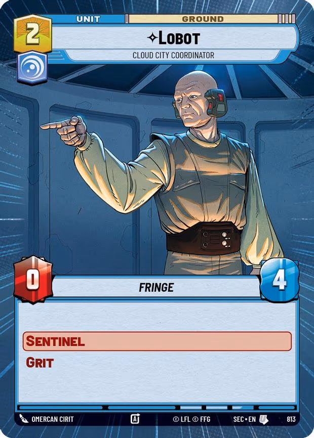 Lobot - Cloud City Coordinator - Uncommon (813)