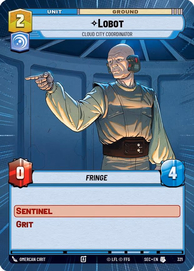 Lobot - Cloud City Coordinator - Uncommon (321)