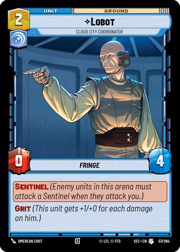 Lobot - Cloud City Coordinator - Uncommon (57/264)