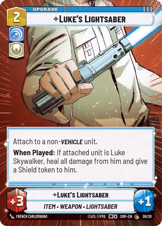 Luke's Lightsaber