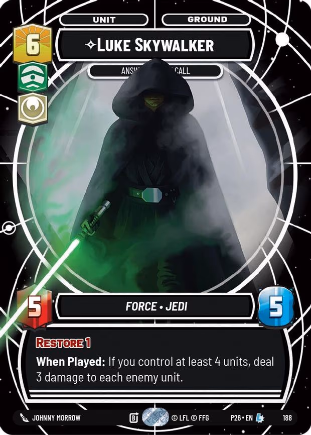 Luke Skywalker - Answering the Call - Legendary (188)