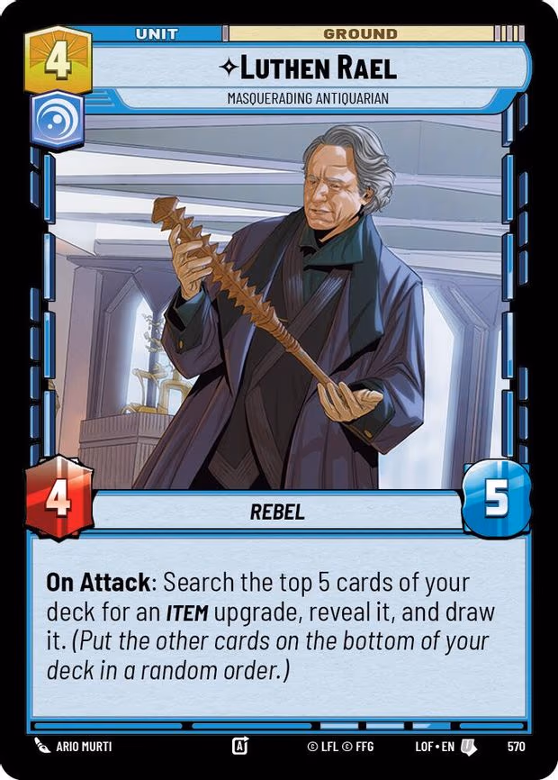 Luthen Rael - Masquerading Antiquarian
