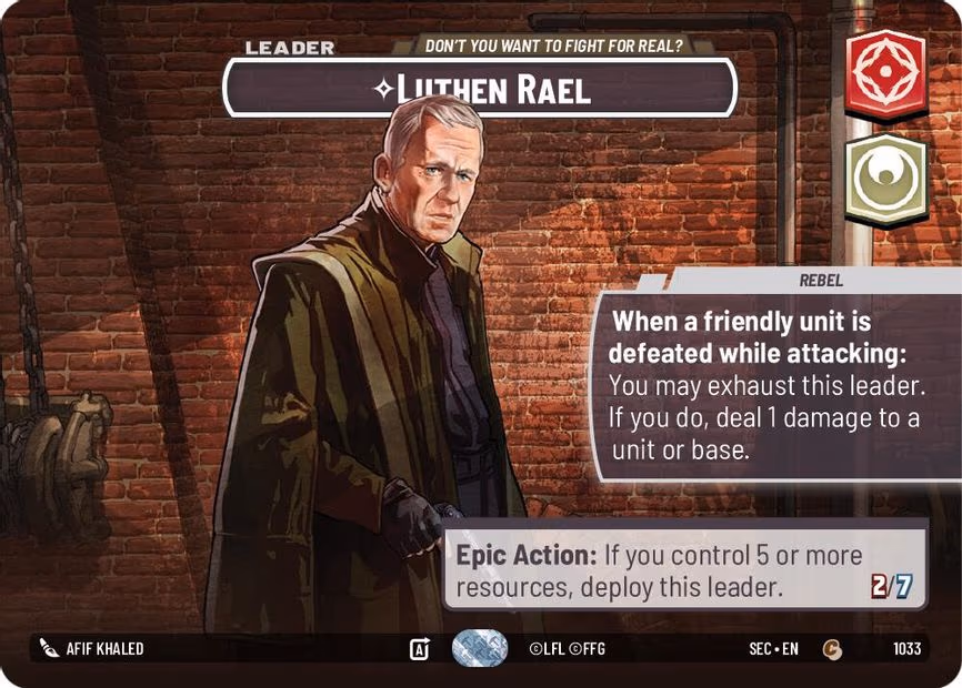 Luthen Rael - Don't You Want To Fight For Real?