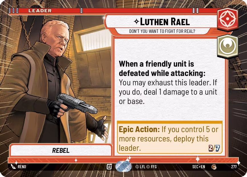 Luthen Rael - Don't You Want To Fight For Real?