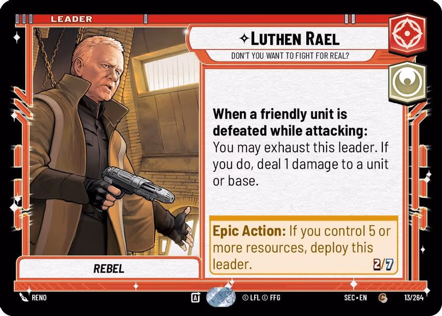 Luthen Rael - Don't You Want To Fight For Real?