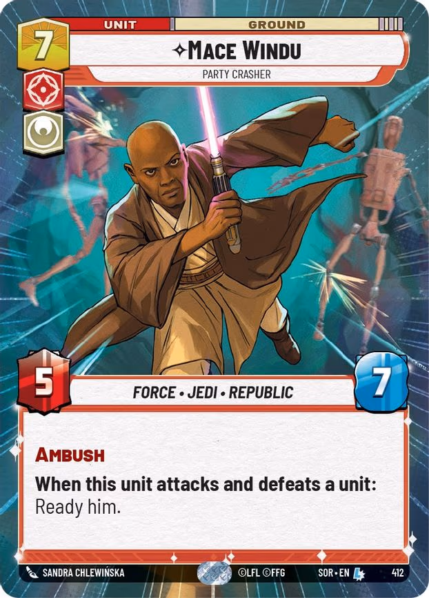 Mace Windu - Party Crasher - Legendary (412)