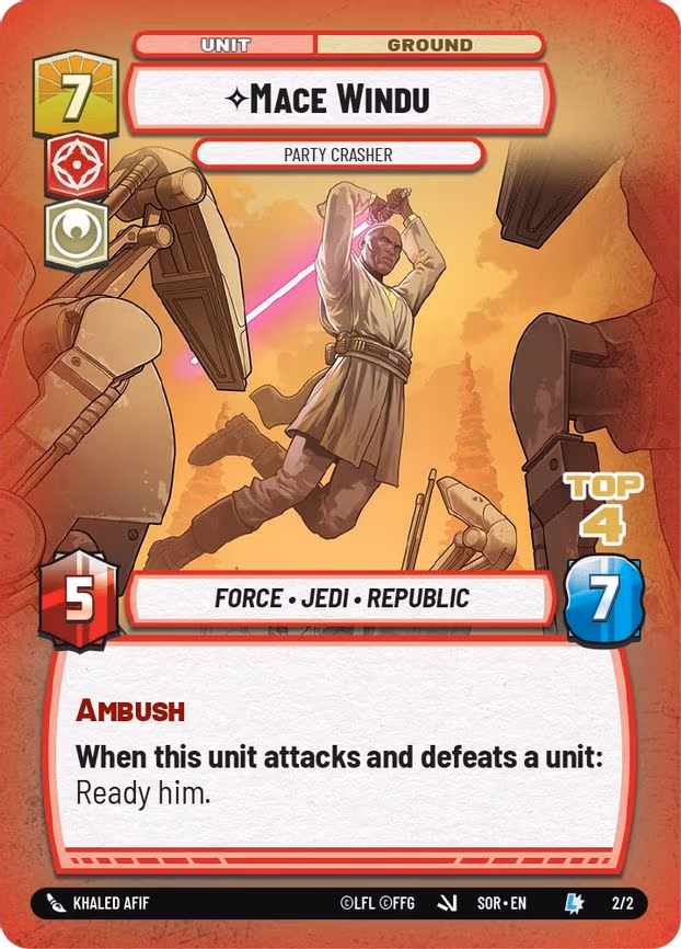 Mace Windu - Party Crasher - Legendary (2/2)