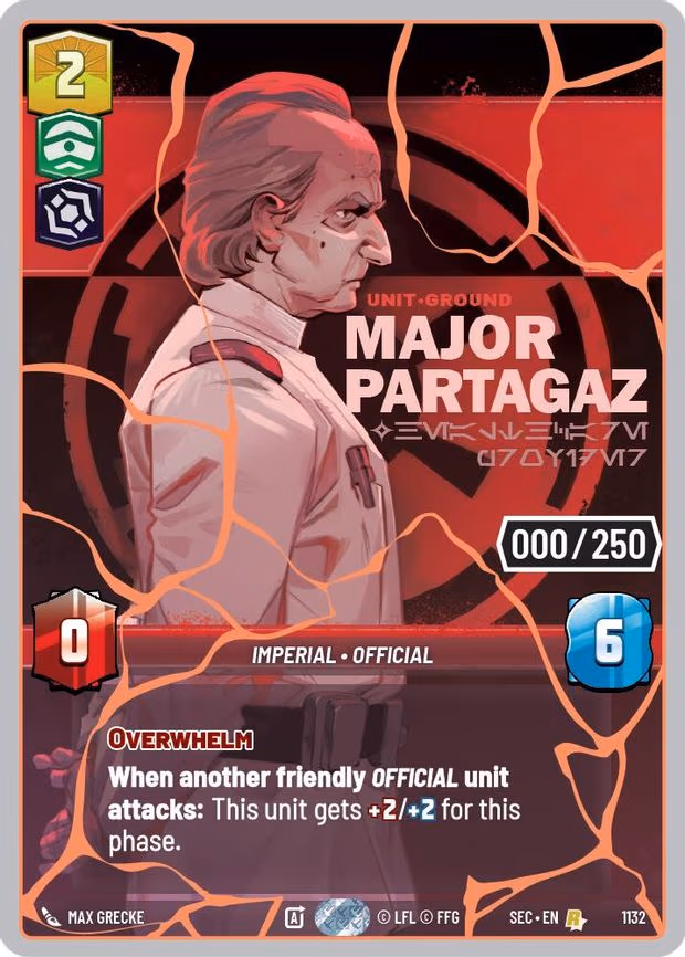 Major Partagaz - Healthcare Provider (Serialized) (Rose Gold) - Rare (1132)