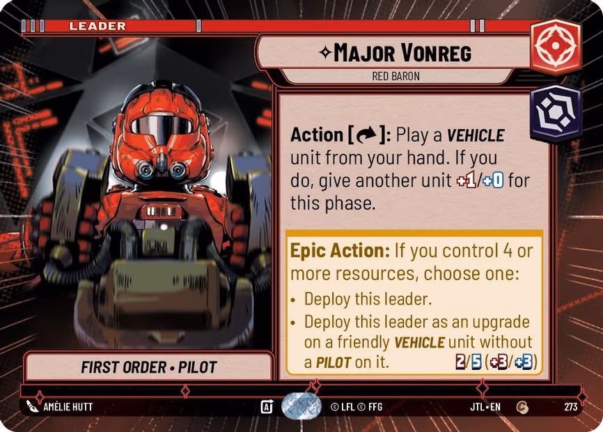 Major Vonreg - Red Baron - Common (273)