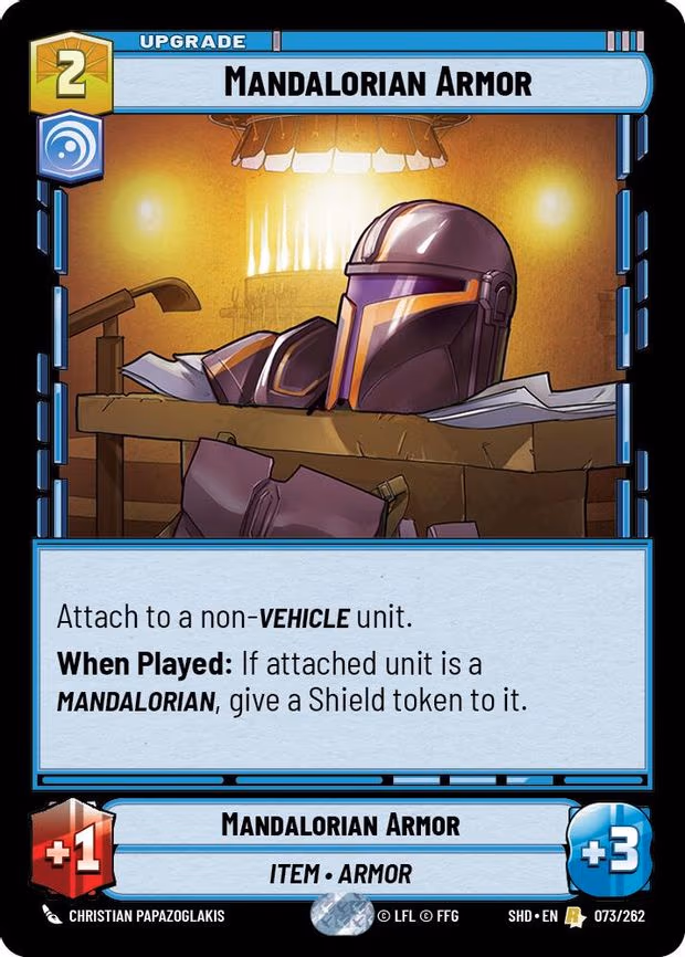 Mandalorian Armor - Rare (073/262)