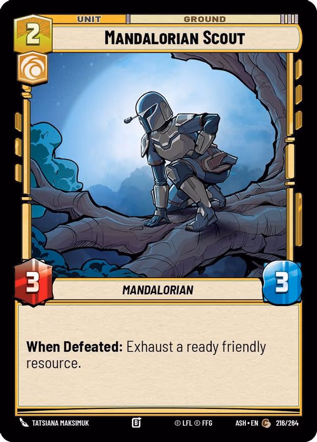 Mandalorian Scout - Common (216/264)