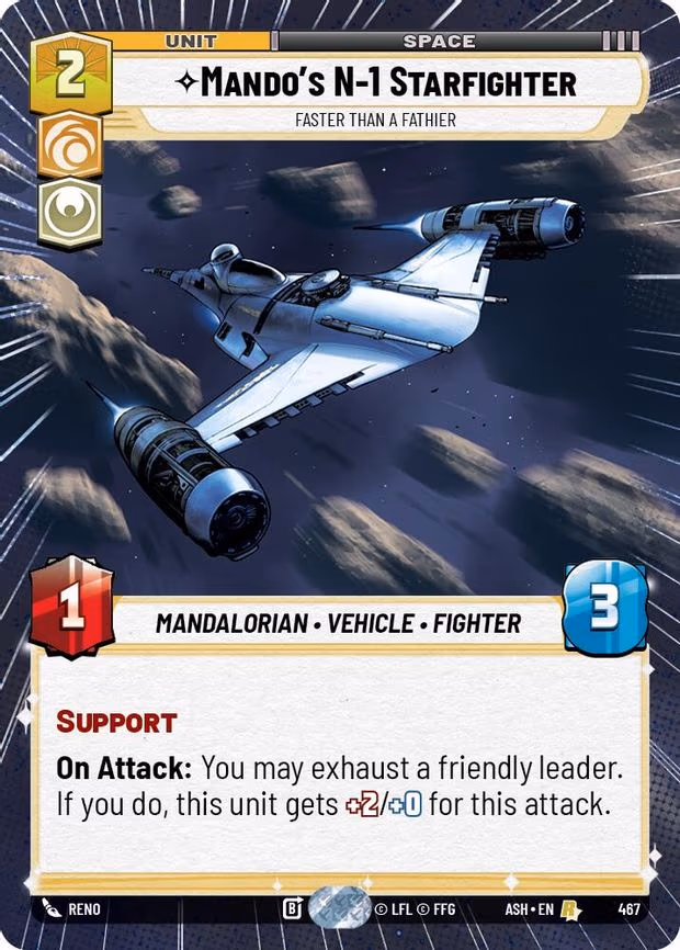 Mando's N-1 Starfighter - Faster than a Fathier