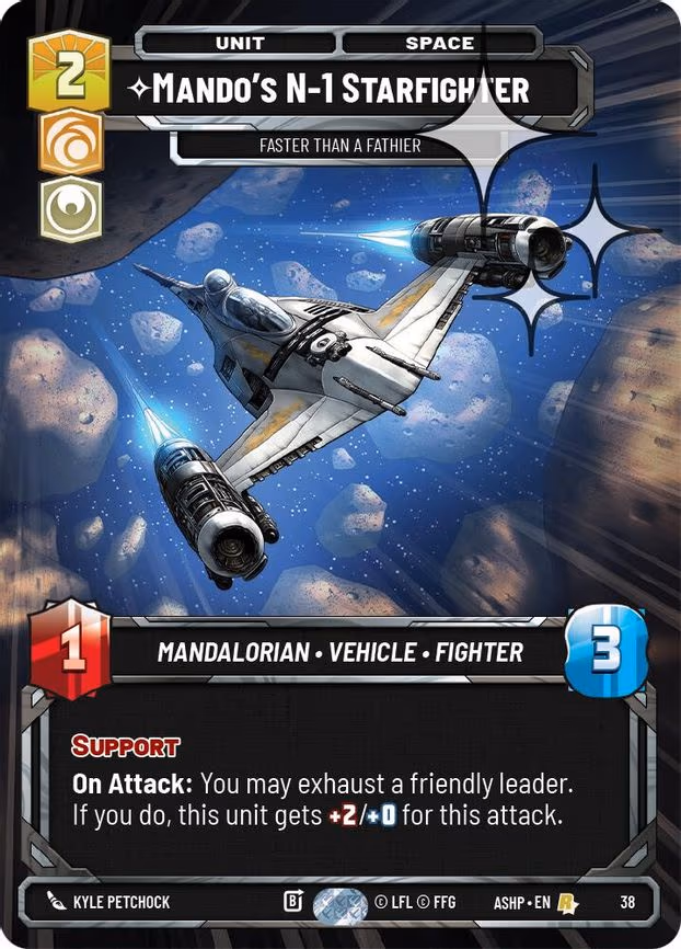 Mando's N-1 Starfighter - Faster than a Fathier