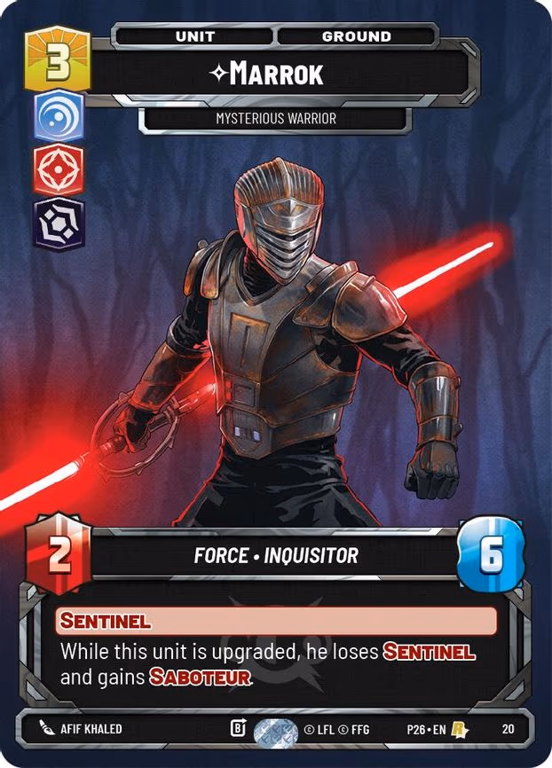 Marrok - Mysterious Warrior - Rare (20)