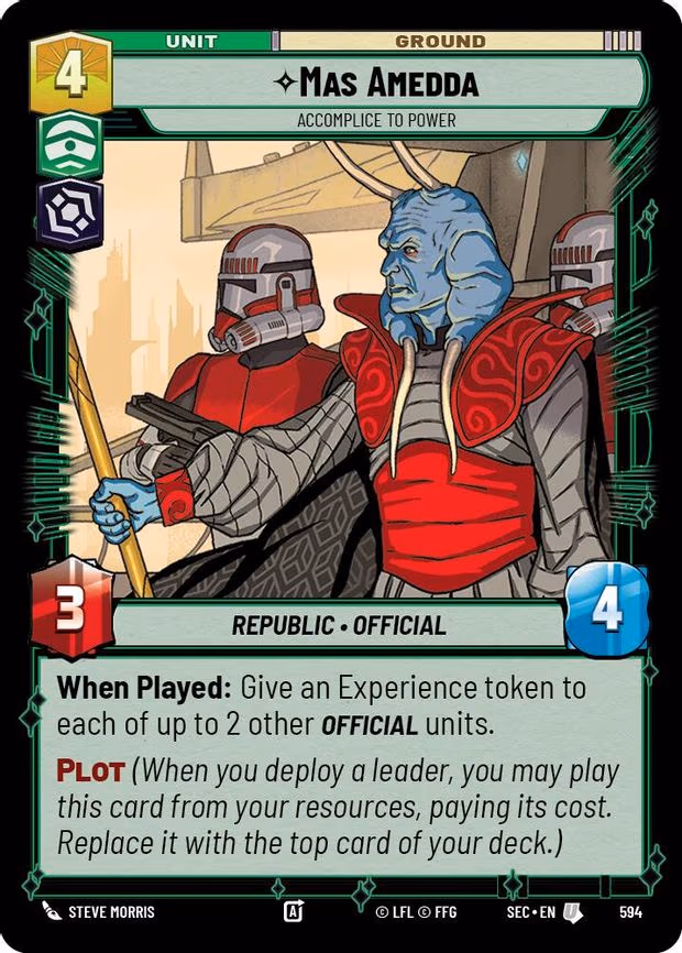Mas Amedda - Accomplice to Power - Uncommon (594)