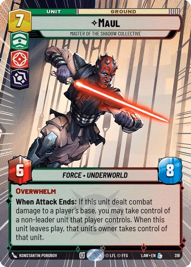 Maul - Master of the Shadow Collective