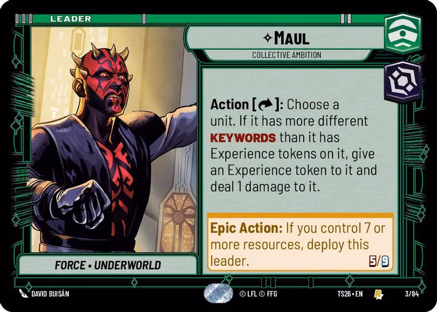 Maul - Collective Ambition - Rare (3/84)