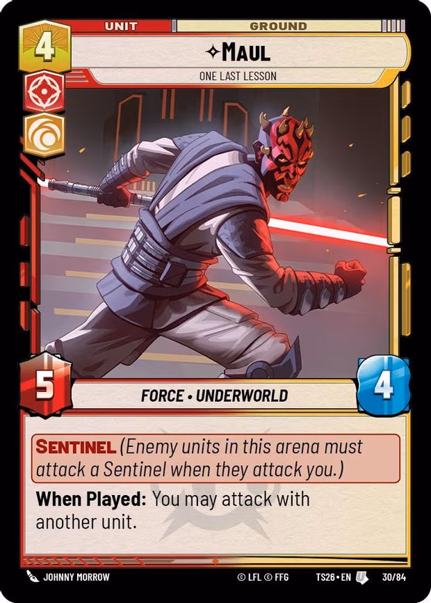 Maul - One Last Lesson - Uncommon (30/84)