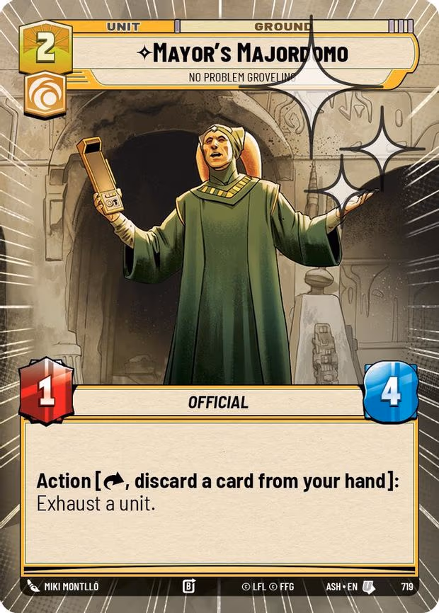 Mayor's Majordomo - No Problem Groveling - Uncommon (719)