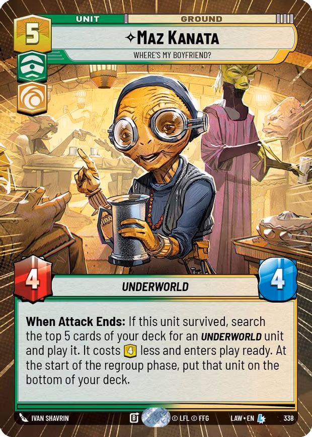 Maz Kanata - Where's My Boyfriend? - Legendary (338)
