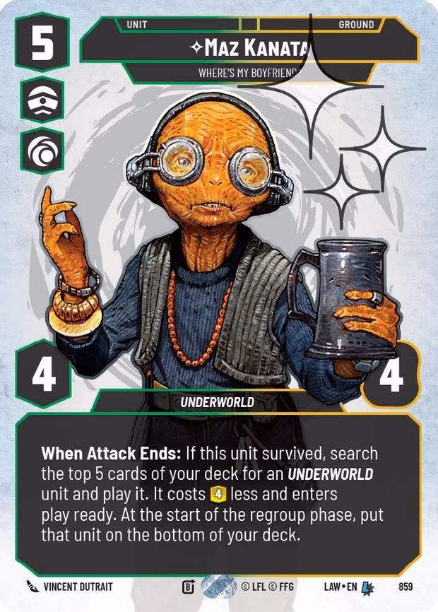 Maz Kanata - Where's My Boyfriend? - Legendary (859)
