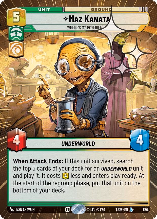 Maz Kanata - Where's My Boyfriend? - Legendary (576)