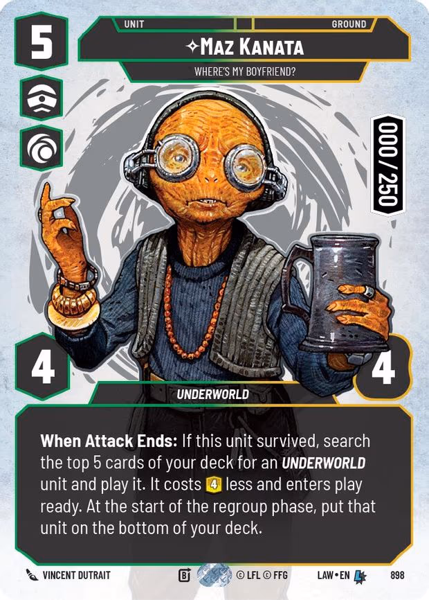 Maz Kanata - Where's My Boyfriend? (Serialized) - Legendary (898)