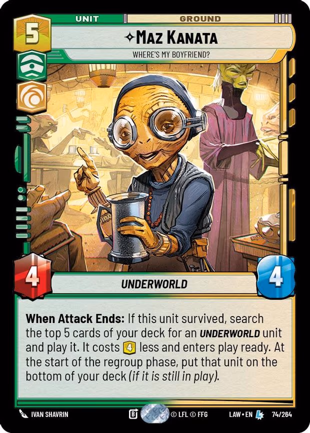 Maz Kanata - Where's My Boyfriend? - Legendary (74/264)