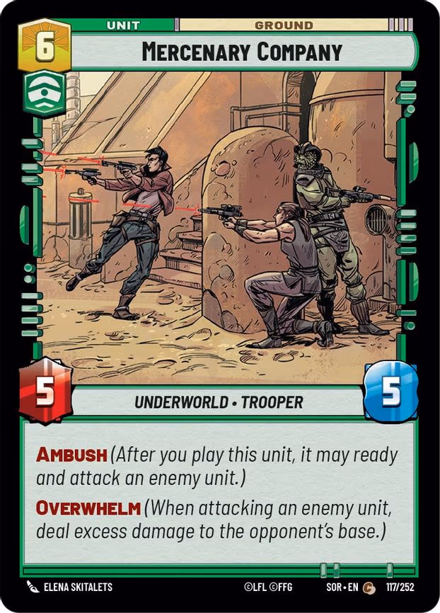 Mercenary Company - Common (117/252)