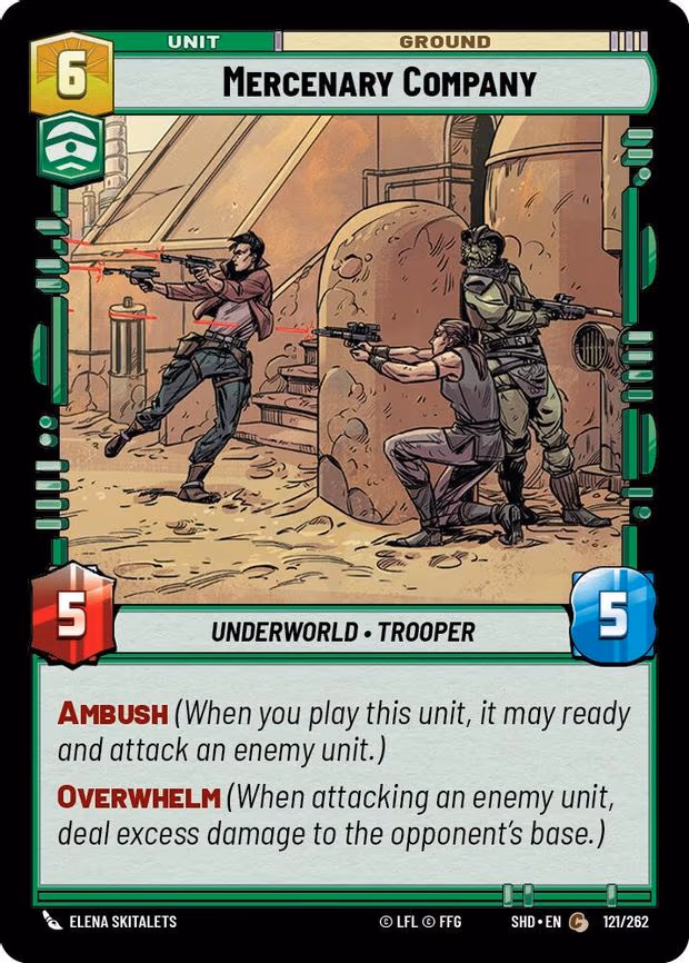 Mercenary Company - Common (121/262)