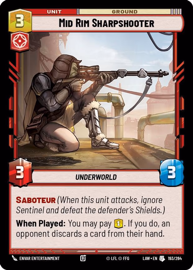 Mid Rim Sharpshooter - Uncommon (193/264)