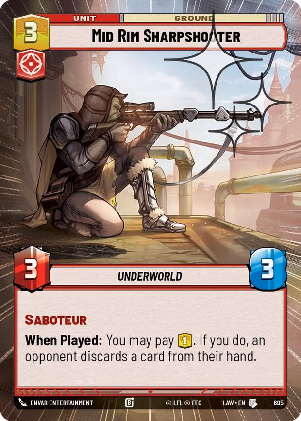 Mid Rim Sharpshooter - Uncommon (695)