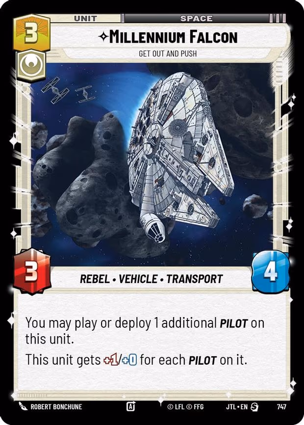 Millennium Falcon - Get Out And Push