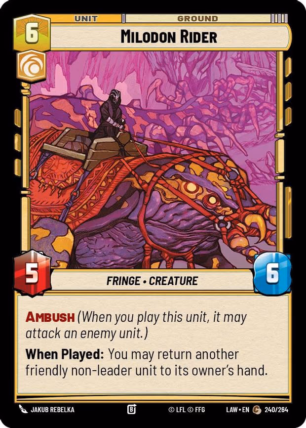 Milodon Rider - Common (240/264)