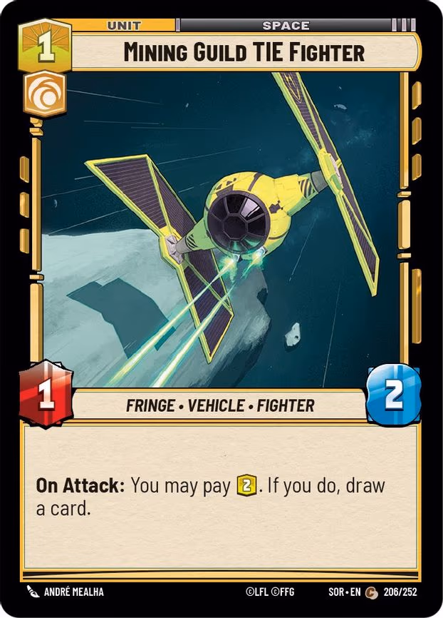 Mining Guild TIE Fighter - Common (206/252)