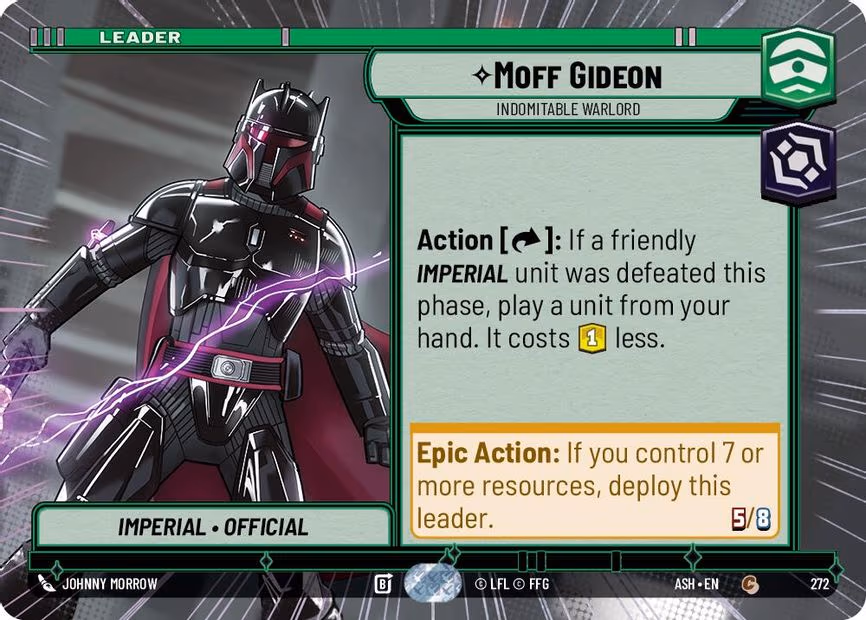 Moff Gideon - Indomitable Warlord