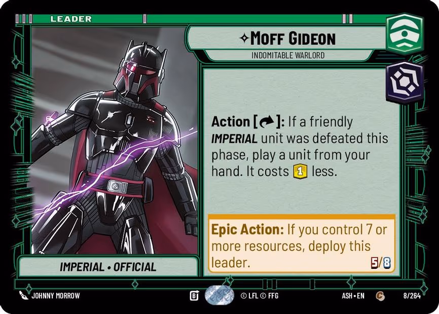 Moff Gideon - Indomitable Warlord