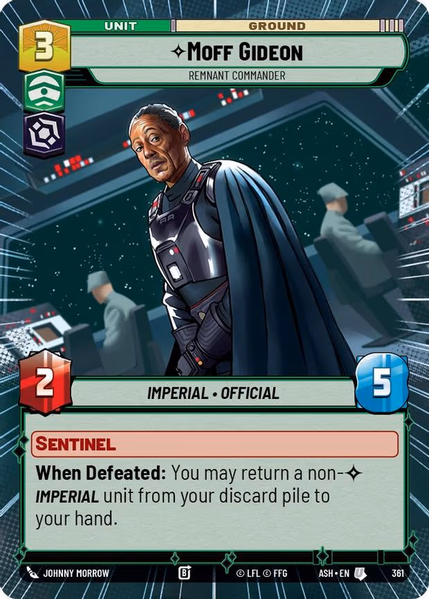 Moff Gideon - Remnant Commander